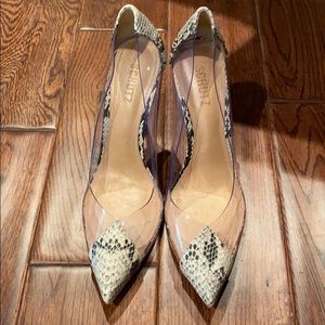 Schutz vinyl Cendi pumps